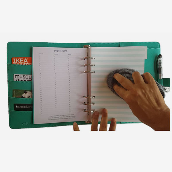 Tabbladen gestreept A5 (6 stuks) - Afbeelding 3