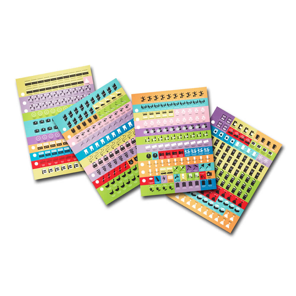 Organizing A5 stickers (480 stickers) - Plan-Point - Afbeelding 4
