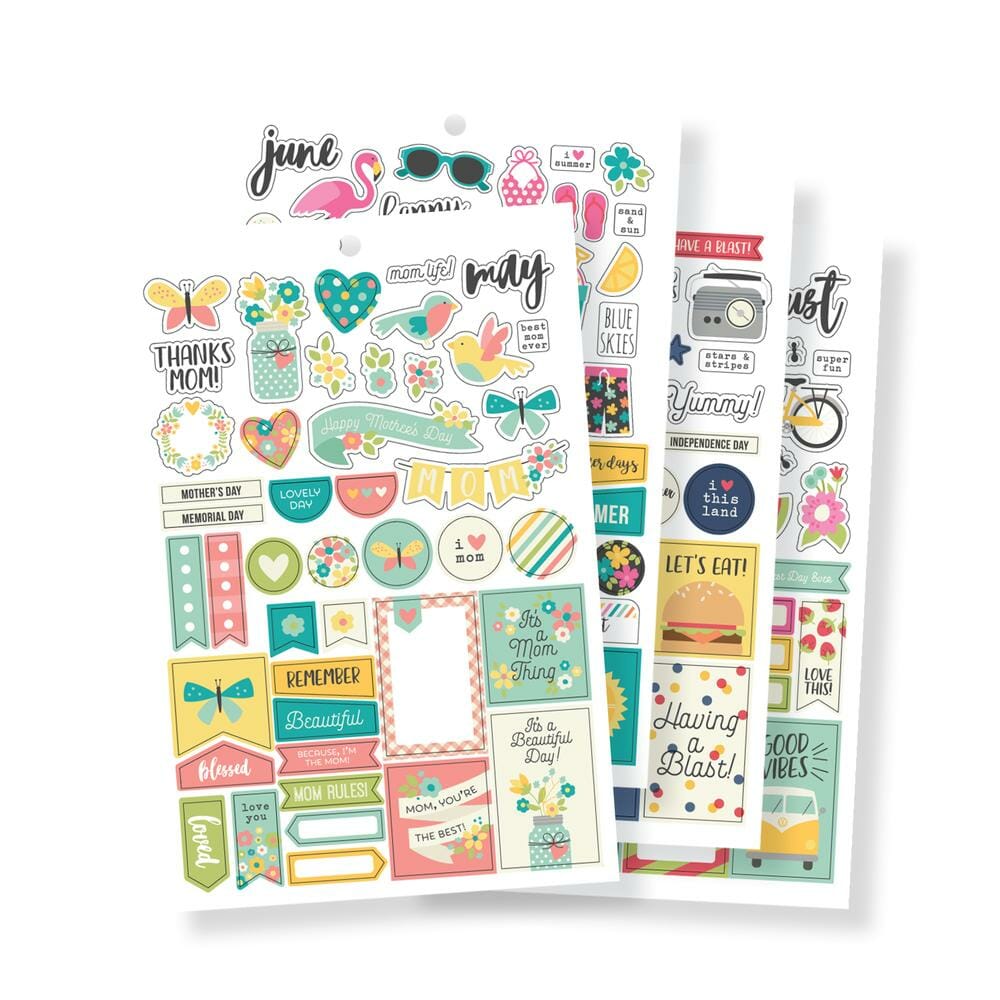 Seasons Sticker Tablet (543 stickers) - Carpe Diem - Afbeelding 3