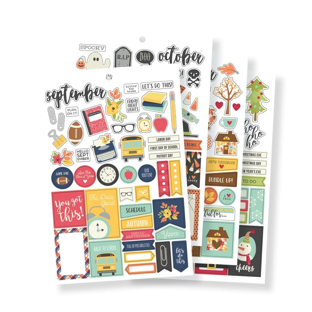 Seasons Sticker Tablet (543 stickers) - Carpe Diem - Afbeelding 4